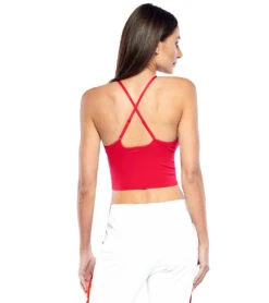 Electric Yoga Soft Seamless Yoga Bra -Yoga Alliance 4842866475051 red 2a