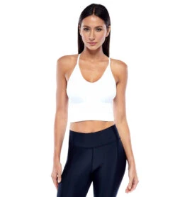 Electric Yoga Soft Seamless Yoga Bra -Yoga Alliance 4842866540587 white