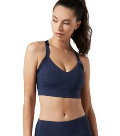 Lilybod Izzy Yoga Sports Bra Azure Blue -Yoga Alliance 4846127415339 azureblue