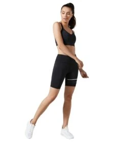 Lilybod Lewis Biker Shorts 9 Lilybod Lewis Biker Shorts -Yoga Alliance 4846128234539 black 3a