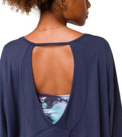 Onzie OM Long Sleeve Yoga Top Ombre Blue 10 Onzie OM Long Sleeve Yoga Top Ombre Blue -Yoga Alliance 4849557012523 ombreblue 5a