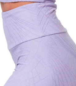 Onzie Selenite Biker Shorts Lavender Gray 8 Onzie Selenite Biker Shorts Lavender Gray -Yoga Alliance 4849580310571 lavendergray 4a