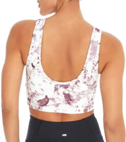 Marika Layla Long Bra 36 Marika Layla Long Bra -Yoga Alliance 6560083771435 potentpurplewhispyfloral 2a