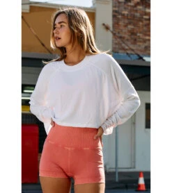 Free People Good Karma Running Shorts 35 Free People Good Karma Running Shorts -Yoga Alliance 6573264699435 poppy 7a