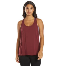 Everyday Yoga Motion Solid Racer Back Layering Tank Zinfandel 11 Everyday Yoga Motion Solid Racer Back Layering Tank Zinfandel -Yoga Alliance 6579432718379 zinfandel