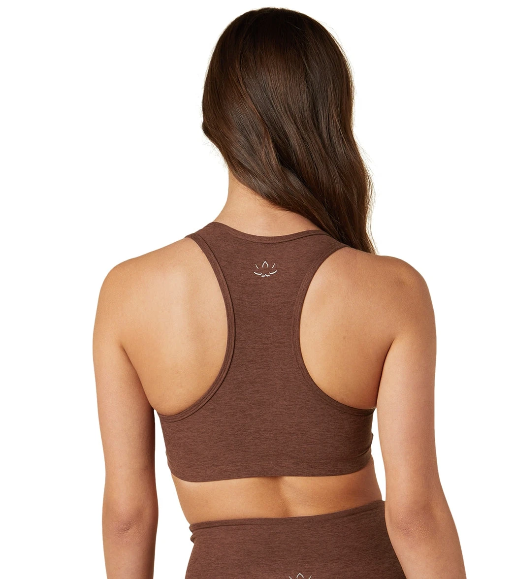 Beyond Yoga Spacedye Lift Your Spirits Yoga Sports Bra Mahogany Brown Heather 4 Beyond Yoga Spacedye Lift Your Spirits Yoga Sports Bra Mahogany Brown Heather - Image 2