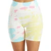 Spiritual Gangster Biker Shorts 1 Spiritual Gangster Biker Shorts -Yoga Alliance 6585552601131 sunbursttiedye 1a