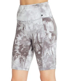 Marika Bambie Bermuda Short -Yoga Alliance 6589040984107 quietshadetiedye 2a