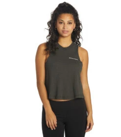 Spiritual Gangster Kindness Crop Tank 13 Spiritual Gangster Kindness Crop Tank -Yoga Alliance 6591120506923 vintageblack