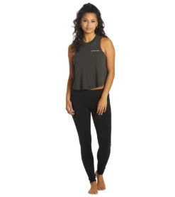 Spiritual Gangster Kindness Crop Tank 11 Spiritual Gangster Kindness Crop Tank -Yoga Alliance 6591120506923 vintageblack 4a