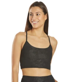 Marika Ivy Sports Bra -Yoga Alliance 6603546918955 blackwildfloweremboss