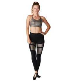 Tavi Sports Bra -Yoga Alliance 6605594132523 ebonymetallicsnake 4a