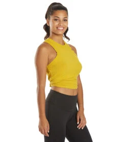 Free People Blissed Out Yoga Tank Sunburst