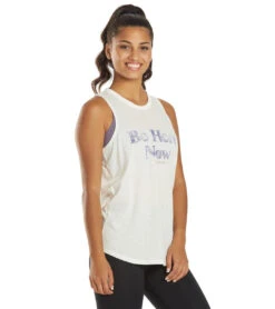 Spiritual Gangster Be Here Now Movement Tank Stone