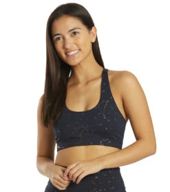 Spiritual Gangster Verve Sports Bra Sapphire Zodiac Shimmer 11 Spiritual Gangster Verve Sports Bra Sapphire Zodiac Shimmer -Yoga Alliance 6622572118059 sapphirezodiacshimmer