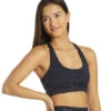 Spiritual Gangster Verve Sports Bra Sapphire Zodiac Shimmer