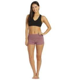 Hard Tail Rolldown Shorts Crush -Yoga Alliance 6637053149227 crush 4a