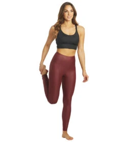 Marika Lacey Yoga Sports Bra -Yoga Alliance 6653610229803 blacklinearfloralemboss 4a