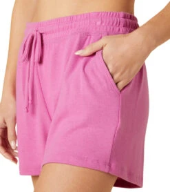 Beyond Yoga On Vacation Shorts Hibiscus Pink -Yoga Alliance 6688795754539 hibiscuspink 5a