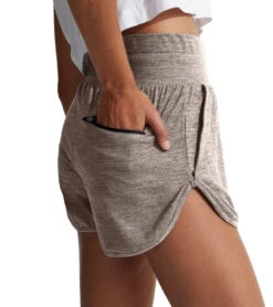 Varley Romney Short -Yoga Alliance 6707211173931 taupemarl 5a