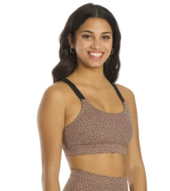 All Fenix Montana V-Back Yoga Sports Bra Latte