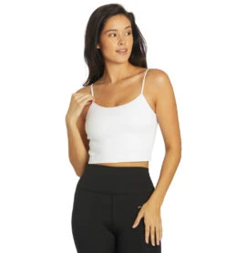 Onzie Seamless Tank -Yoga Alliance 6765709918251 white 1a