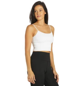 Onzie Seamless Tank -Yoga Alliance 6765709918251 white 2a