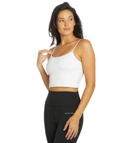 Onzie Seamless Tank -Yoga Alliance 6765709918251 white 5a