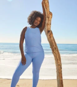 Beyond Yoga Featherweight Spacedye Rebalance Tank Chai -Yoga Alliance 6779853307947 chai 6a