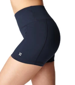 Sweaty Betty All Day 4" Biker Short Navy Blue