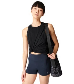 Sweaty Betty All Day 4" Biker Short Navy Blue -Yoga Alliance 6809574244395 navyblue 4a