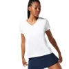 Sweaty Betty Split Back T-Shirt White -Yoga Alliance 6809577127979 white 2a