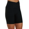 Beyond Yoga Spacedye At Your Leisure High Waisted Biker Shorts Darkest Night -Yoga Alliance 6852000874539 darkestnight 2a