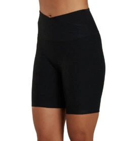 Beyond Yoga Spacedye At Your Leisure High Waisted Biker Shorts Darkest Night 10 Beyond Yoga Spacedye At Your Leisure High Waisted Biker Shorts Darkest Night -Yoga Alliance 6852000874539 darkestnight 5a