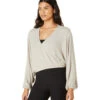 Beyond Yoga Wrapped Up Pullover Oatmeal -Yoga Alliance 6852269768747 oatmeal 2a