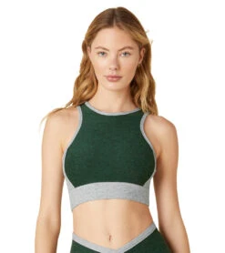 Beyond Yoga Spacedye On Block Bra -Yoga Alliance 6852271767595 forestgreensilvermist