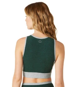 Beyond Yoga Spacedye On Block Bra -Yoga Alliance 6852271767595 forestgreensilvermist 3a