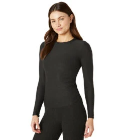Beyond Yoga Featherweight Inner Circle Pullover 39 Beyond Yoga Featherweight Inner Circle Pullover -Yoga Alliance 6852274028587 darkestnight 2a
