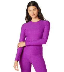 Beyond Yoga Featherweight Inner Circle Pullover 37 Beyond Yoga Featherweight Inner Circle Pullover -Yoga Alliance 6852274159659 vividplumheather
