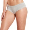 Boody Brazilian Bikini Underwear Light Grey Marl 2 Boody Brazilian Bikini Underwear Light Grey Marl -Yoga Alliance 6906601209899 lightgreymarl 2a 1