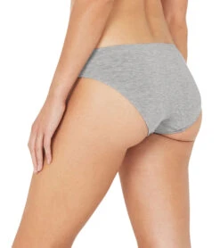 Boody Classic Bikini Underwear -Yoga Alliance 6906602029099 lightgreymarl 3a