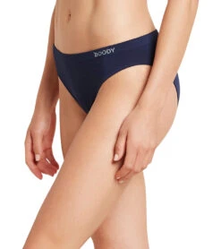 Boody Classic Bikini Underwear -Yoga Alliance 6906602061867 navy 2a