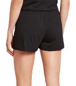 Boody Goodnight Sleep Short -Yoga Alliance 6906602586155 black 3a