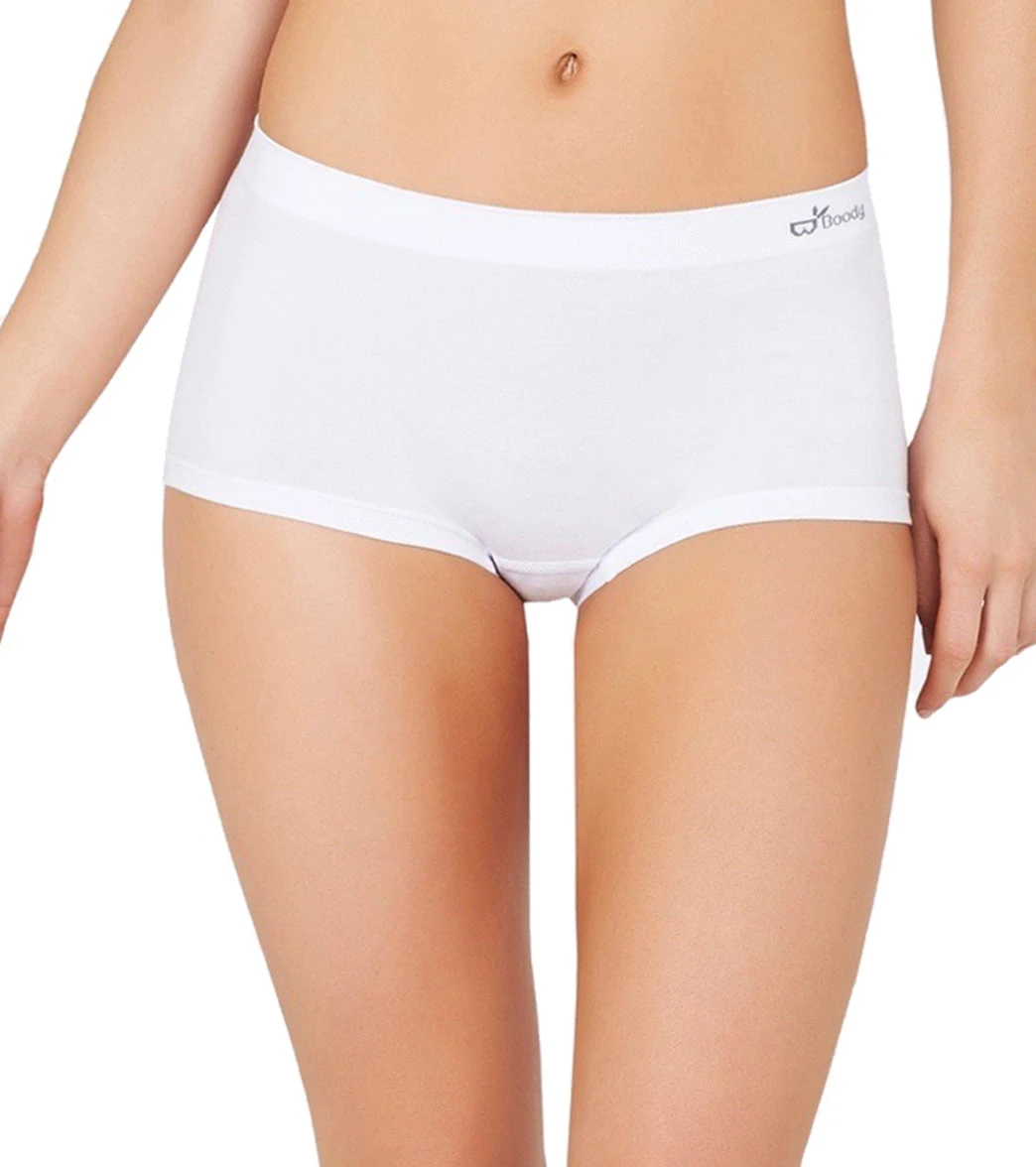 Boody Boyleg Brief Underwear White 5 Boody Boyleg Brief Underwear White - Image 3