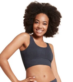 Boody Ribbed Seamless Bra -Yoga Alliance 6906605731883 storm 2a