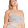Boody LYOLYTE Ribbed Low Back Bra Mist -Yoga Alliance 6906606551083 mist 2a 1