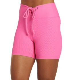 Year Of Ours Football Biker Shorts 12 Year Of Ours Football Biker Shorts -Yoga Alliance 6919647690795 hotpink 5a