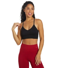 NUX One By One Sports Bra Black -Yoga Alliance 6921654599723 black