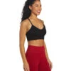 NUX One By One Sports Bra Black -Yoga Alliance 6921654599723 black 2a