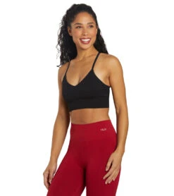 NUX One By One Sports Bra Black -Yoga Alliance 6921654599723 black 4a